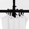 Garden Marquee with Curtains 141.7"x122.8"x104.3" White 0.6 oz/ft²