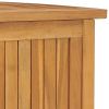 Patio Box 59.1"x19.7"x21.7" Solid Wood Teak