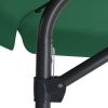 Outdoor Parasol with Steel Pole 118.1" Green